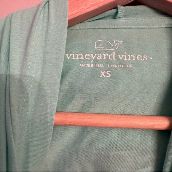 Vineyard Vines Long-Sleeve Coastal Boat Performance Hoodie T-Shirt Size XS - Picture 4 of 5